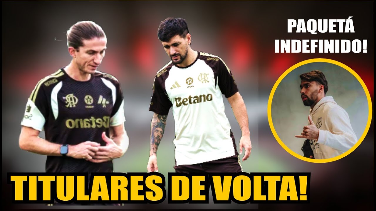 FLAMENGO TEM VOLTA DOS TITULARES NO CLASSICO DOS MILHÕES! #flamengo #vasco #paquetá