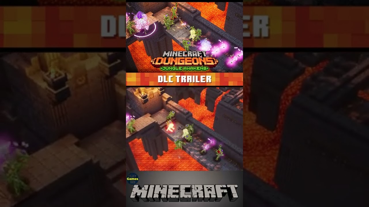 Minecraft Dungeons Jungle Awakens – Official Launch Trailer 