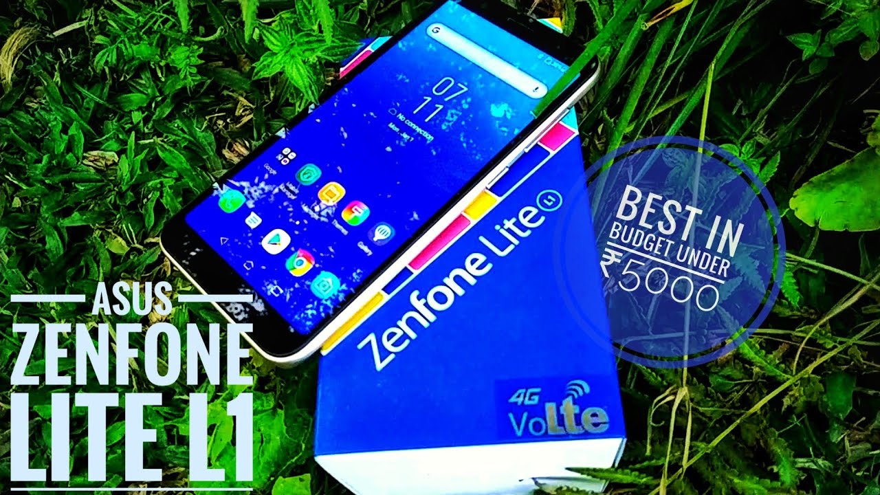 Asus Zenfone Lite L1 Budget smartphone under ₹5000 Unboxing & Overview