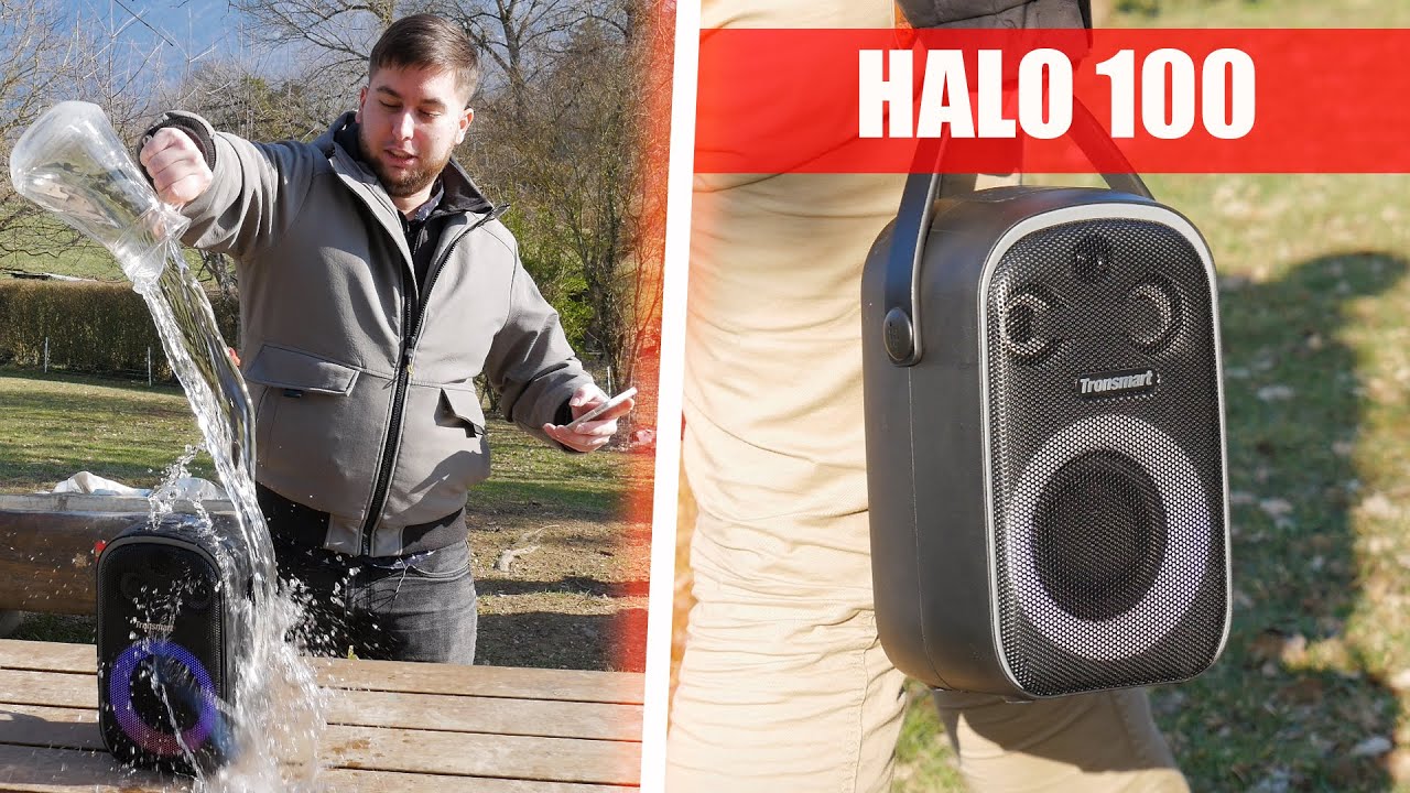 Tronsmart Halo 100 | Meilleur enceinte pour faire la fête (-100 euro)
