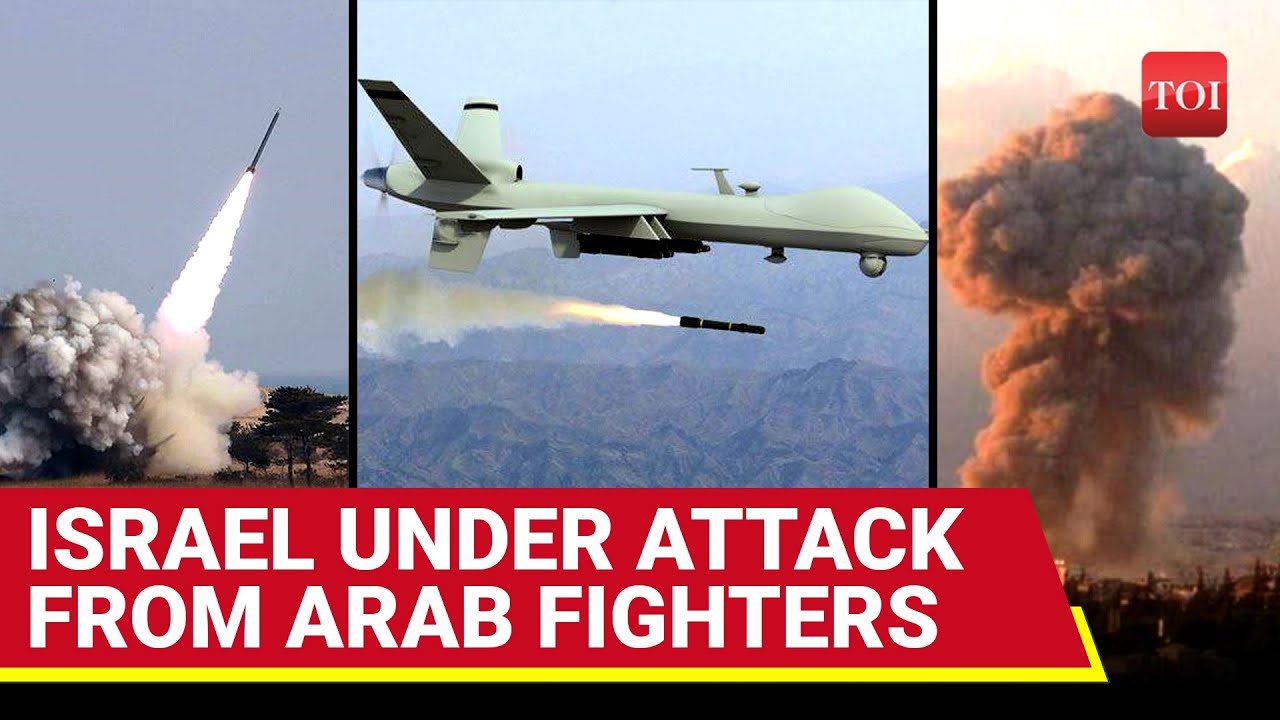 Arab Fighters Unleash HELLFIRE On Israel From Skies; Missile, Drone Bombardment Rattles Israelis