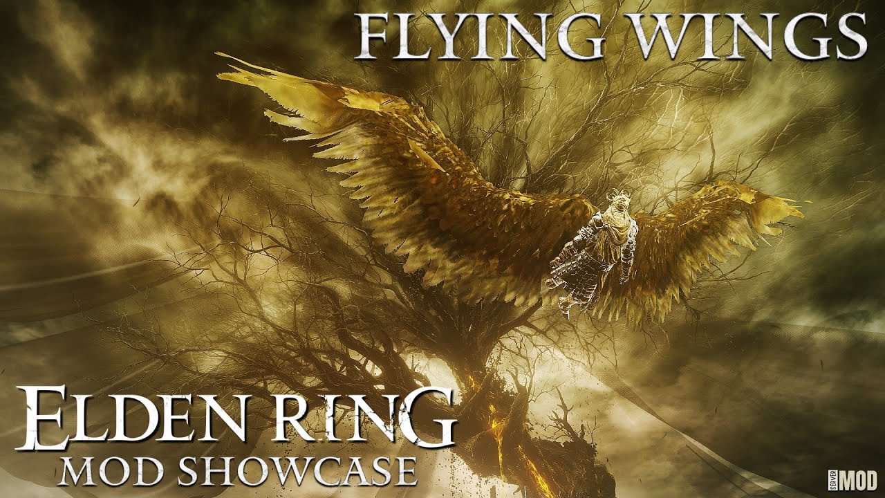 Flying Wings Mod for Elden Ring is AWESOME! | Elden Ring | Flying Wings Mod (Ver. 2)