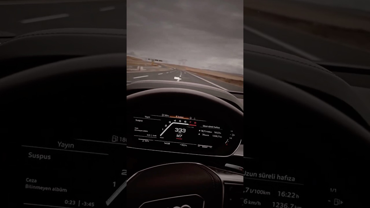 Audi A8 4.0 V8 60 TFSI top speed audi yolculuk #audi #topspeed #audia8