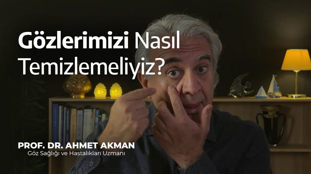 Kirpik Dibi İltihabı Temizleme Mendili - Prof. Dr. Ahmet Akman