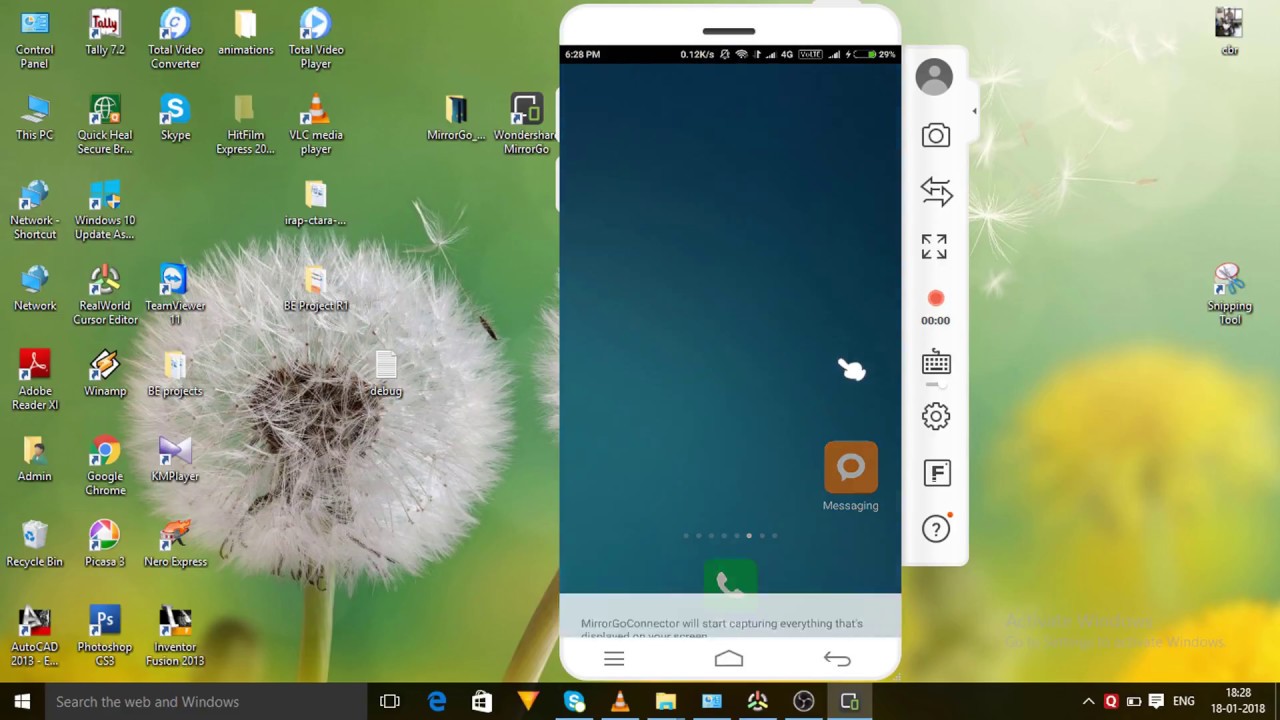 how to use wondershare mirrorgo