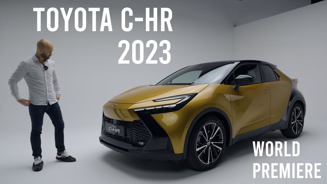 Toyota C-HR 2024 — Мировая премьера — Новая модель — Выглядит хорошо!