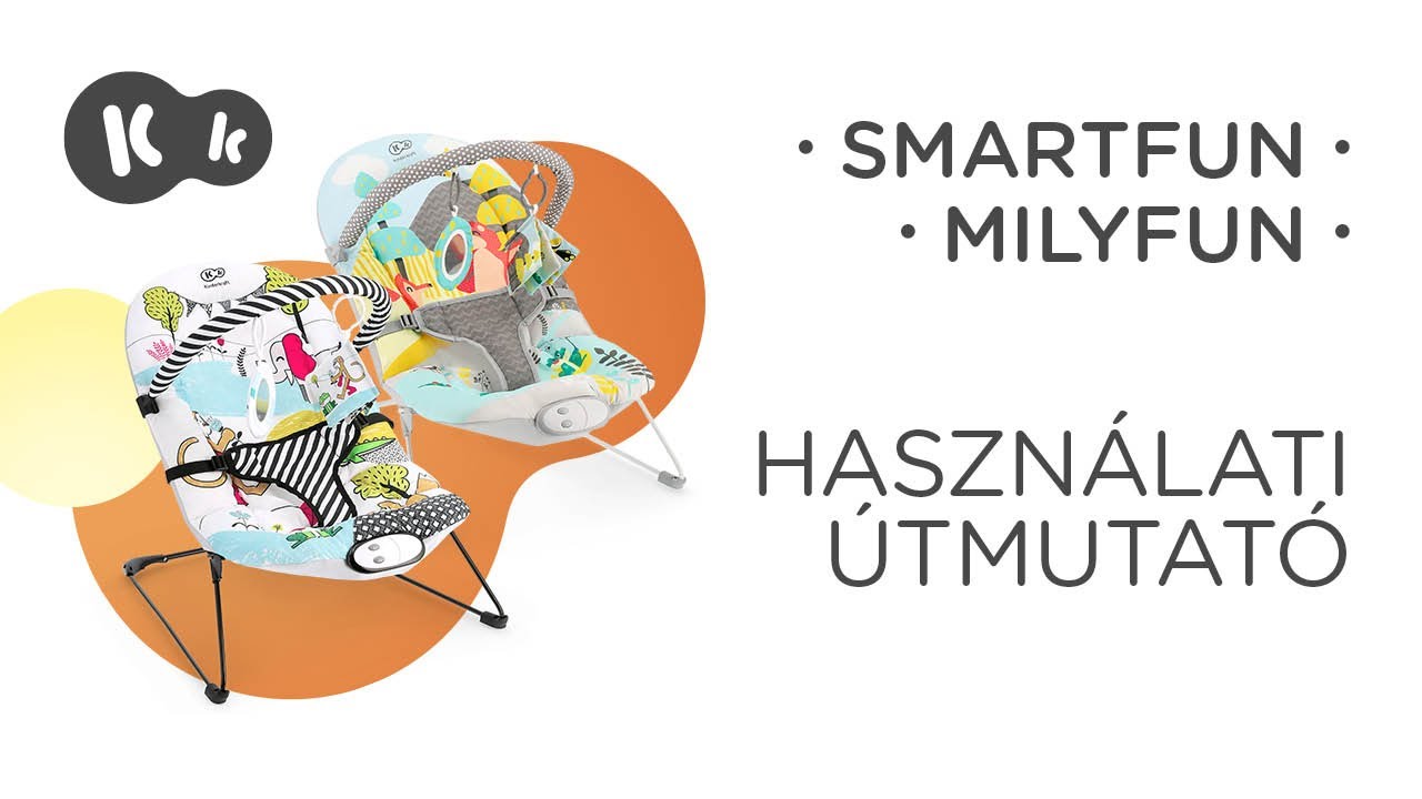Kinderkraft SMARTFUN & MILYFUN pihenőágy | Használati útmutató
