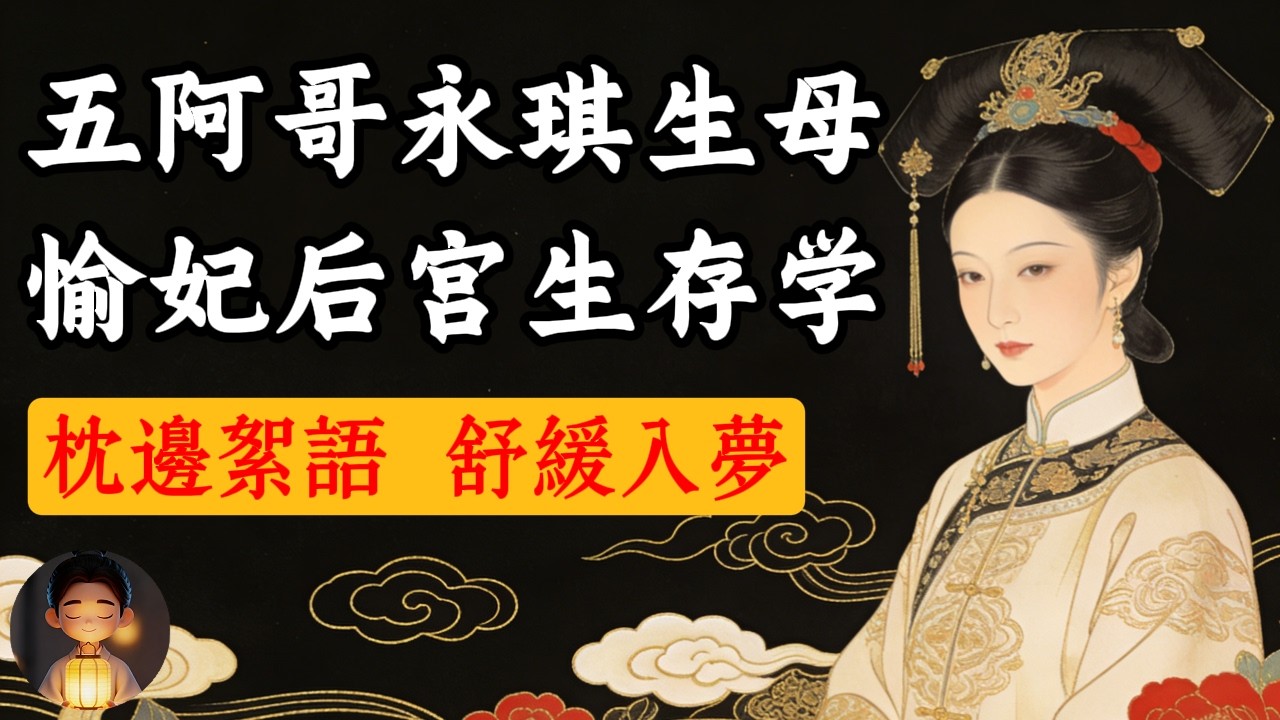 五阿哥永琪的亲妈！痛失爱子却活到79岁，《还珠格格》愉妃的真实一生| 枕边密语，舒缓入梦
