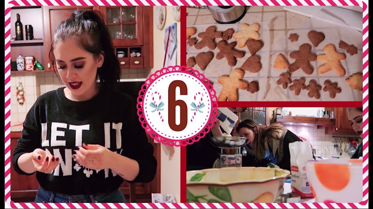 FACCIAMO I BISCOTTI NATALIZI! | VLOGMAS 06/12/2017