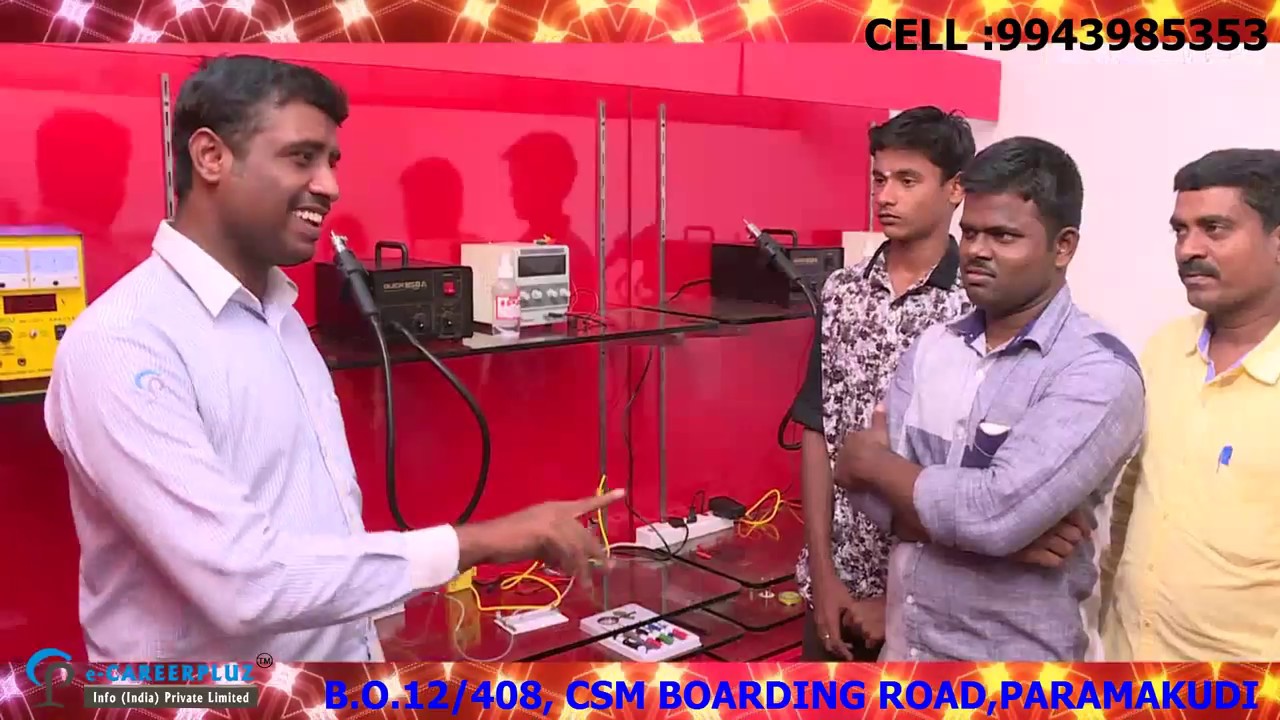 Mobile Phone, Computer, Laptop Service Training in Madurai Cuddalore and Sivakasi