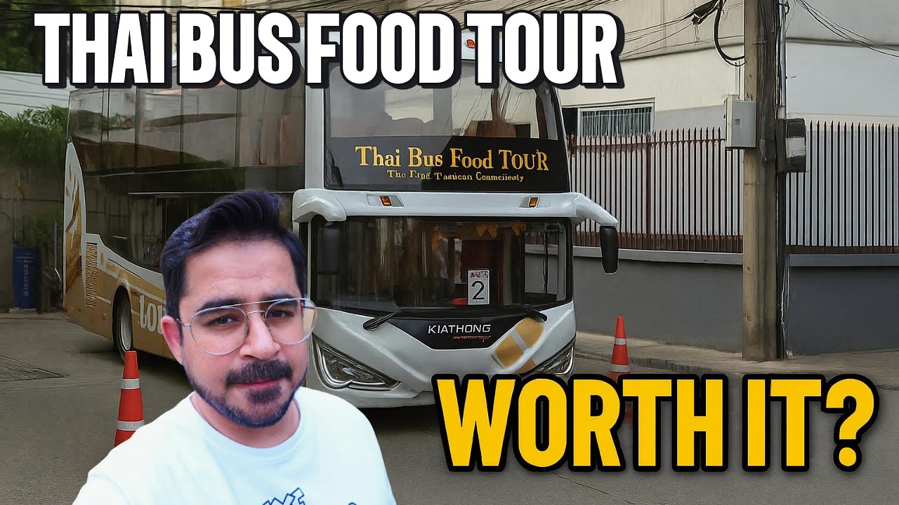Is Thailand’s Famous Thai Bus Tour Worth It? 🇹🇭 | Full Vegetarian Experience! HINDI | ENG SUBS