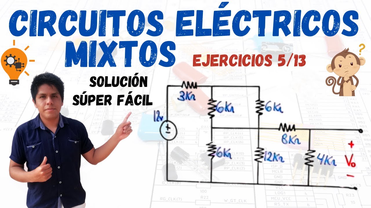 CIRCUITOS ELÉCTRICOS MIXTOS ejercicios RESUELTOS ✔️ 2 EJERCICIOS de UNIVERSIDAD 😱 [PASO A PASO] ⚠️