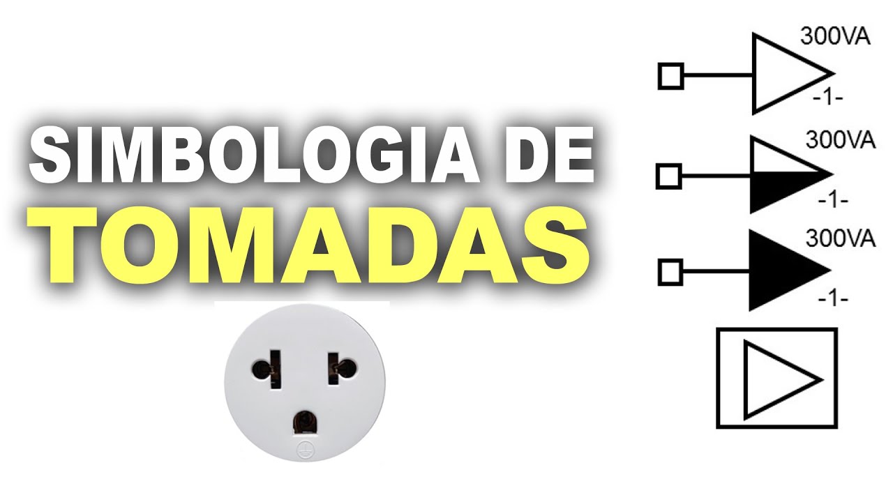 Simbologia de tomadas em diagramas elétricos