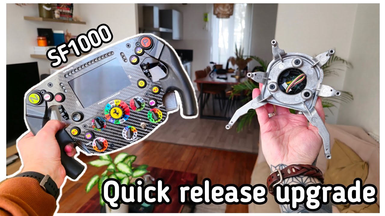 Le tout nouveau QUICK RELEASE pour SF1000 (Thrustmaster)