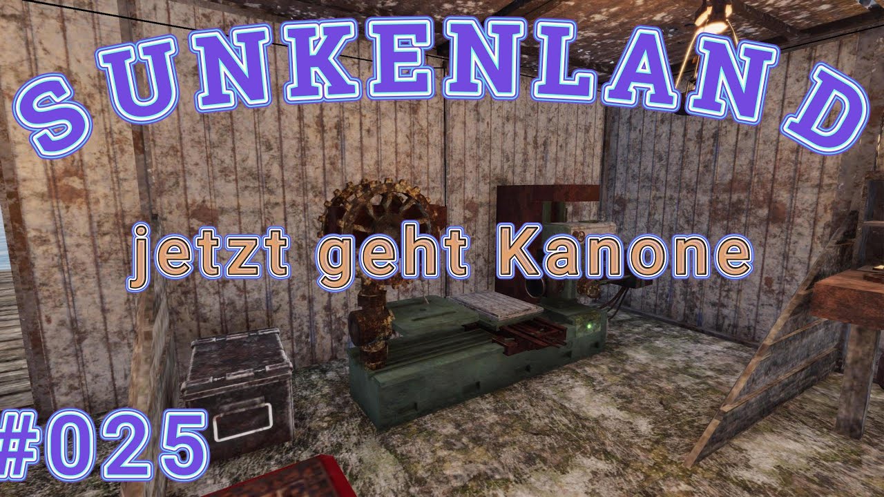 Sunkenland v0.7.08   alle Maschinen sind jetzt am Start
