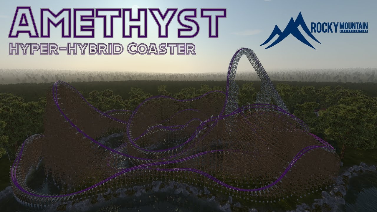 AMETHYST | RMC Hyper-Hybrid Roller Coaster | No Limits 2 Pro Roller Coaster 4K