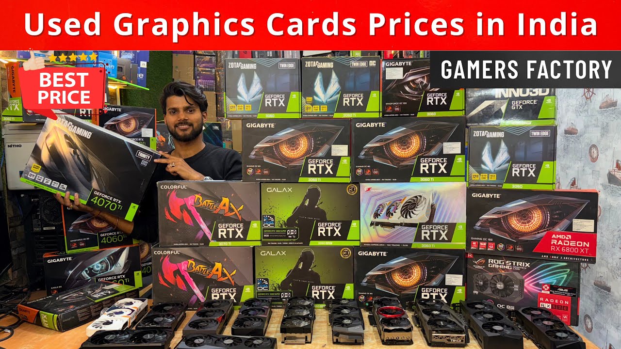 Used / Second Hand Graphics Cards in Nehru Place Delhi | The Gamer's Factory   #usedgpu