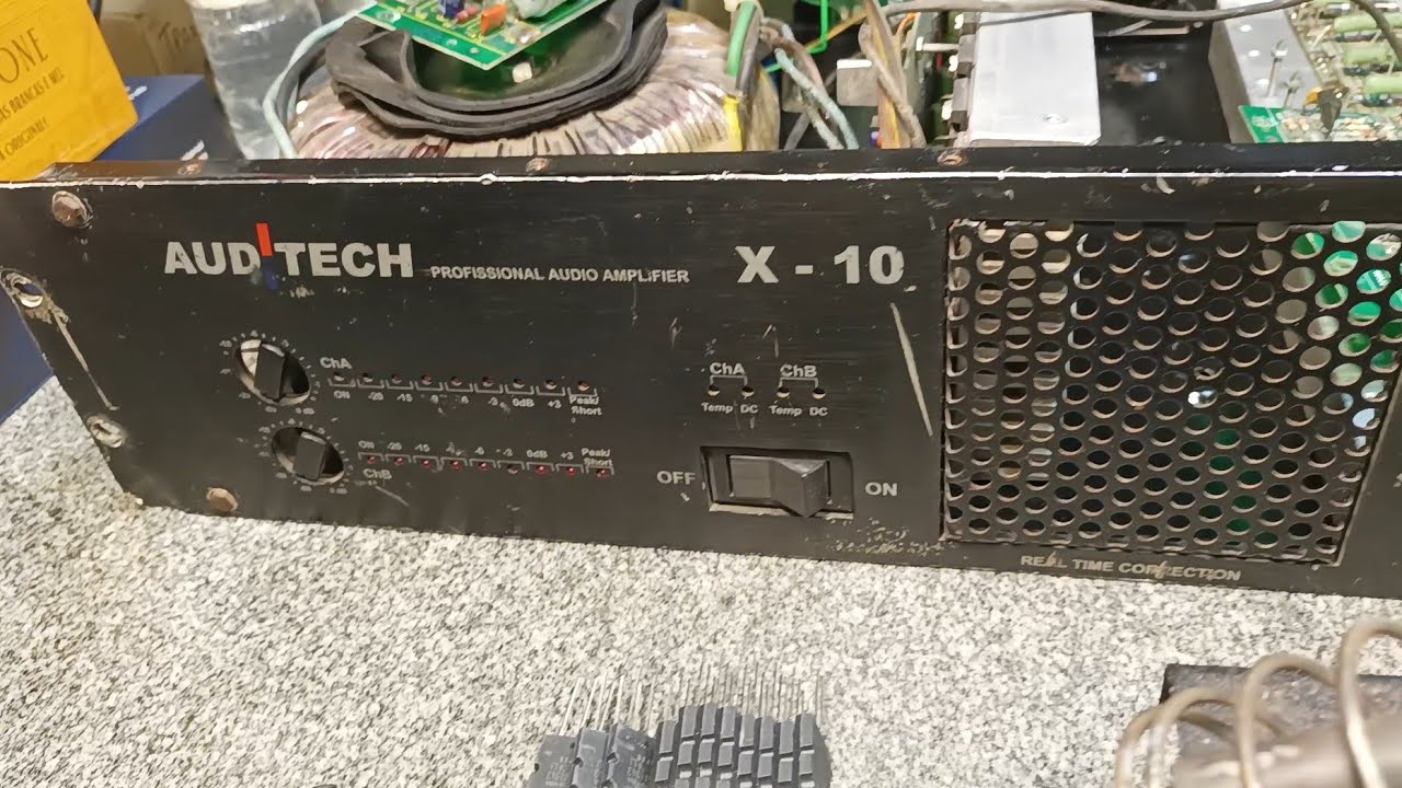 AUD TECH X 10 MANUTENÇÃO 