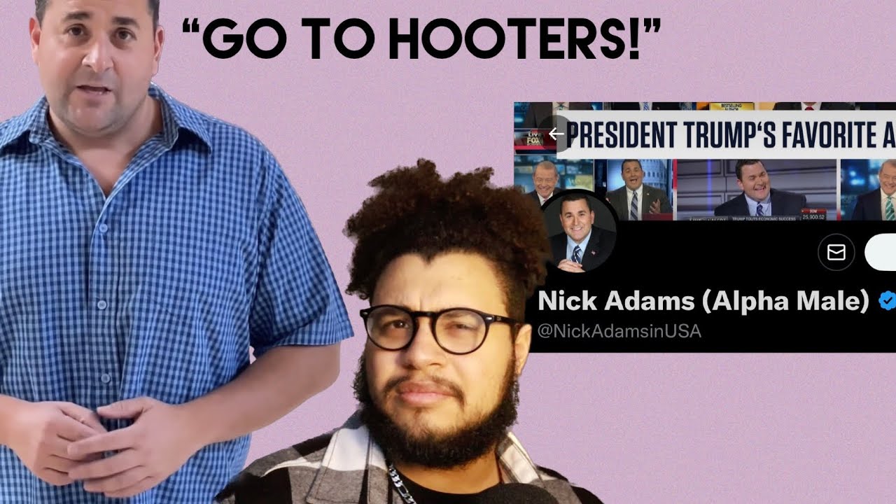 Nick Adams Is The Weirdest Alpha Male On Twitter..