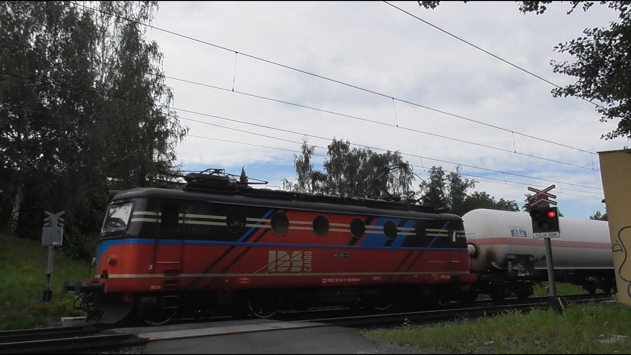 Železniční přejezd Křešice u Děčína #1 - 10.7.2020 / Czech railroad crossing