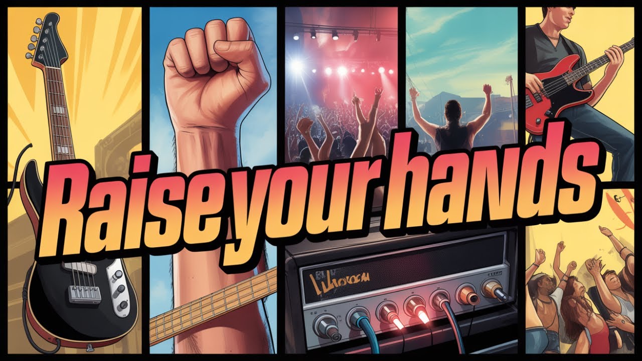 Raise Your Hands | Official AI Hard Rock Music Video