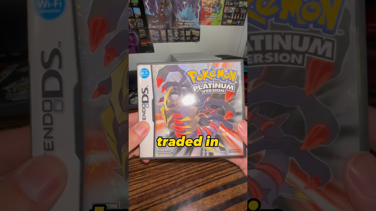 Сохраненный файл Pokémon Platinum продолжительностью более 140 часов!