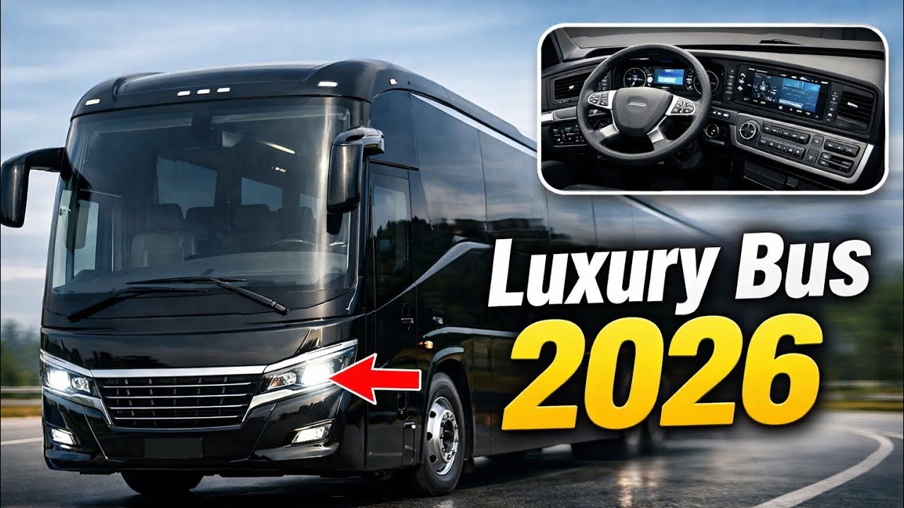 Автобус Grande 2026 года | Роскошный интерьер, мощный двигатель и комфорт нового уровня