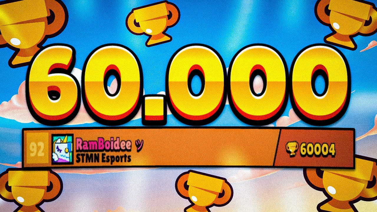 LLEGO a 60.000 COPAS en BRAWL STARS 🏆