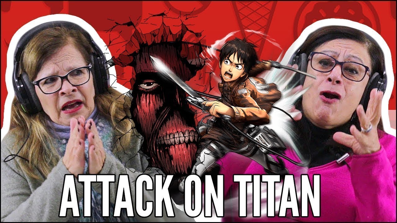 IDOSOS REAGEM A SHINGEKI NO KYOJIN - ATTACK ON TITAN