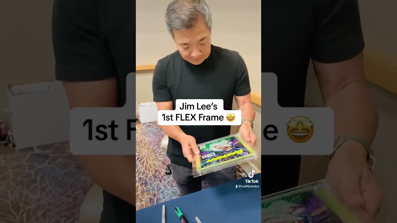 My Unforgettable Encounter with Jim Lee at Torpedo Con '23 | FLEX Frames by Crafti Comics