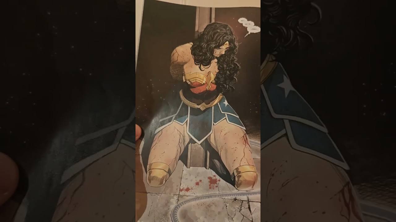 WONDER WOMAN de Tom King. El perverso Soberano tratando de acabar con Ww. Excelente Daniel Sampere.