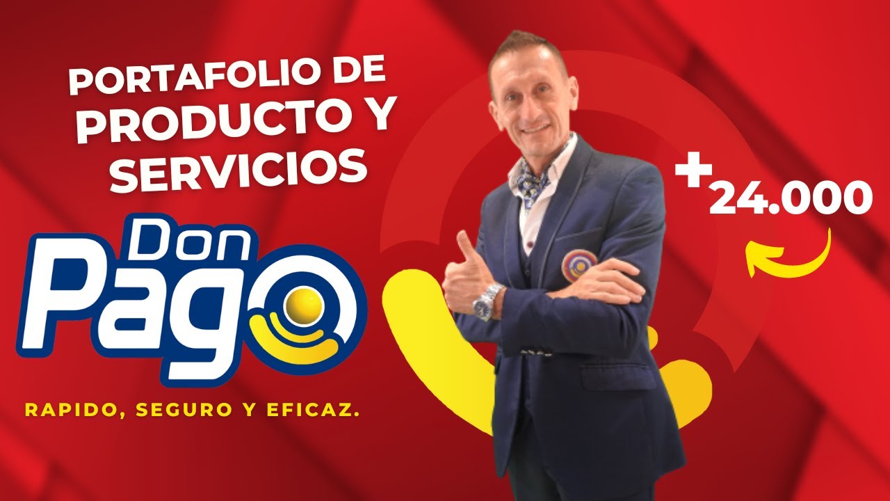 Portafolio de productos Don Pago