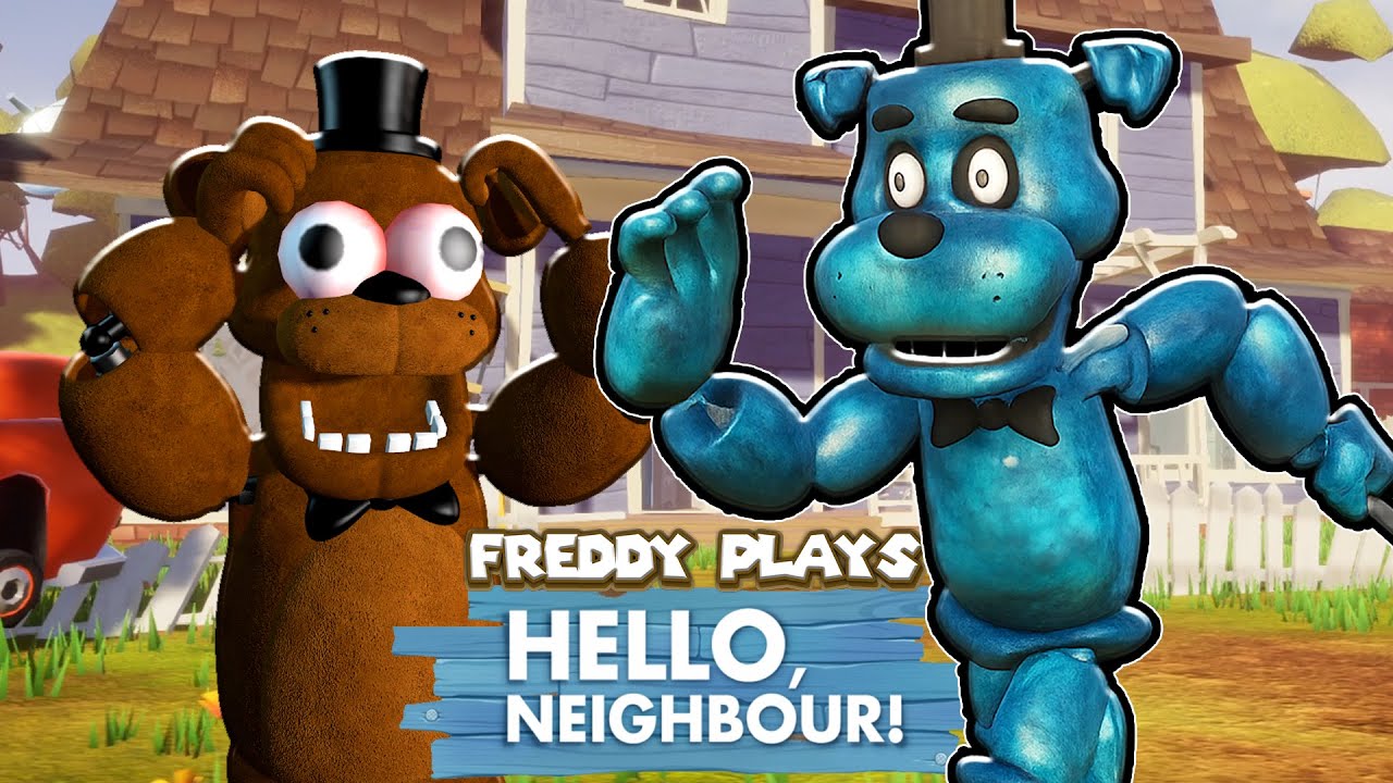 Freddy plays - HELLO NEIGHBOR Bear5 Mod