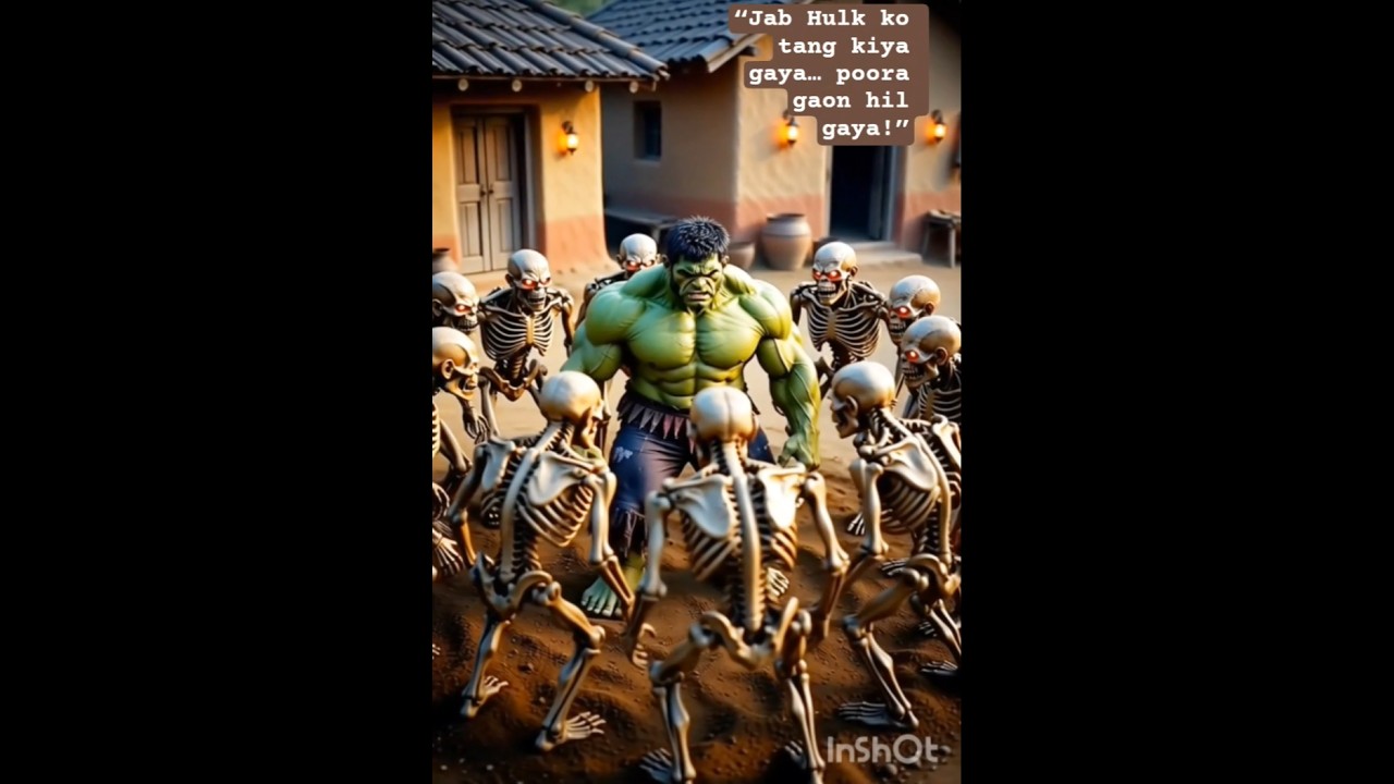 HULK vs 10 BONE DWARFS 😱 | Gaon Mein Tabahi | Epic Hulk Story