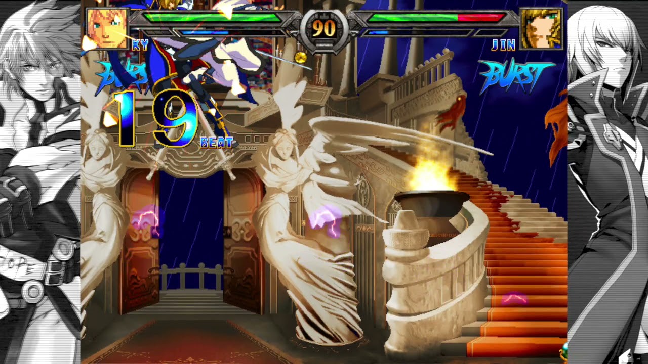 MUGEN/IKEMEN: Ky Kiske Vs. Jin Kisaragi