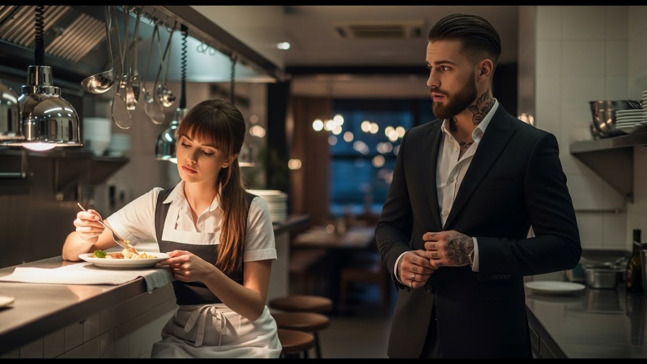 Mafia Boss Found the Shy Waitress Eating Leftovers — The Truth He Discovered Shocked Everyone.