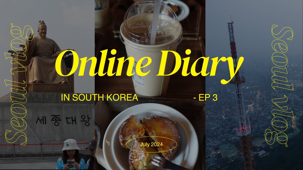 Online diary -  Ep 3 (Hongik, Cat café, Shopping, Namsan Tower, DMZ Tour)