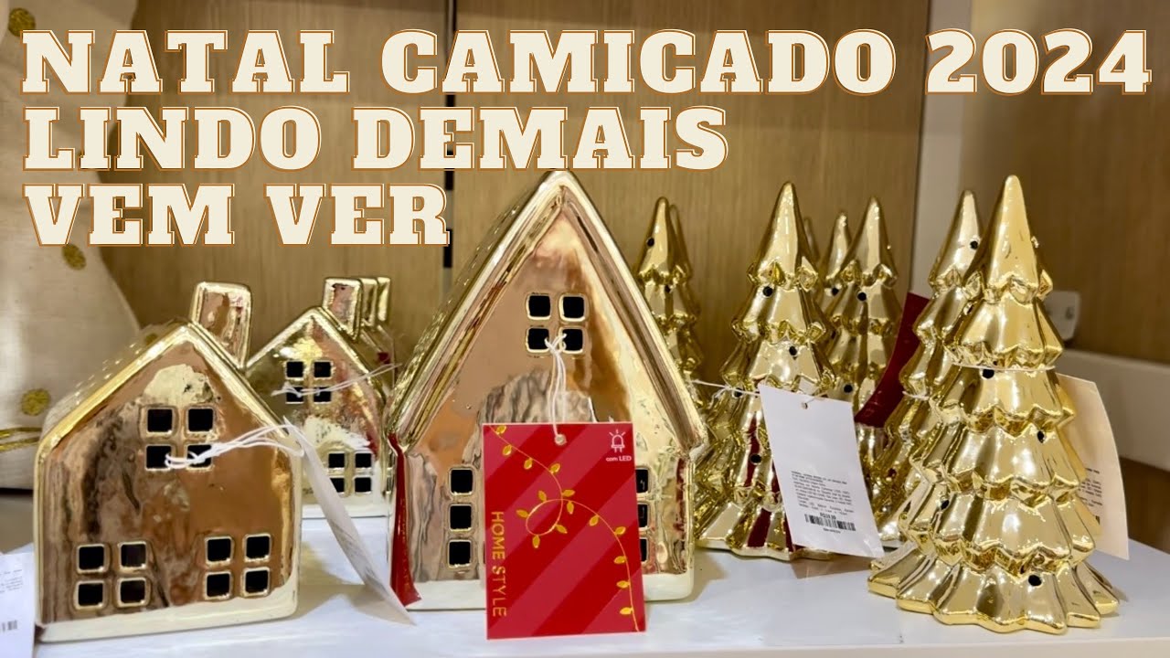NATAL CAMICADO 2024, IDEIAS E DICAS DE DECORAÇÃO DE NATAL CAMICADO.