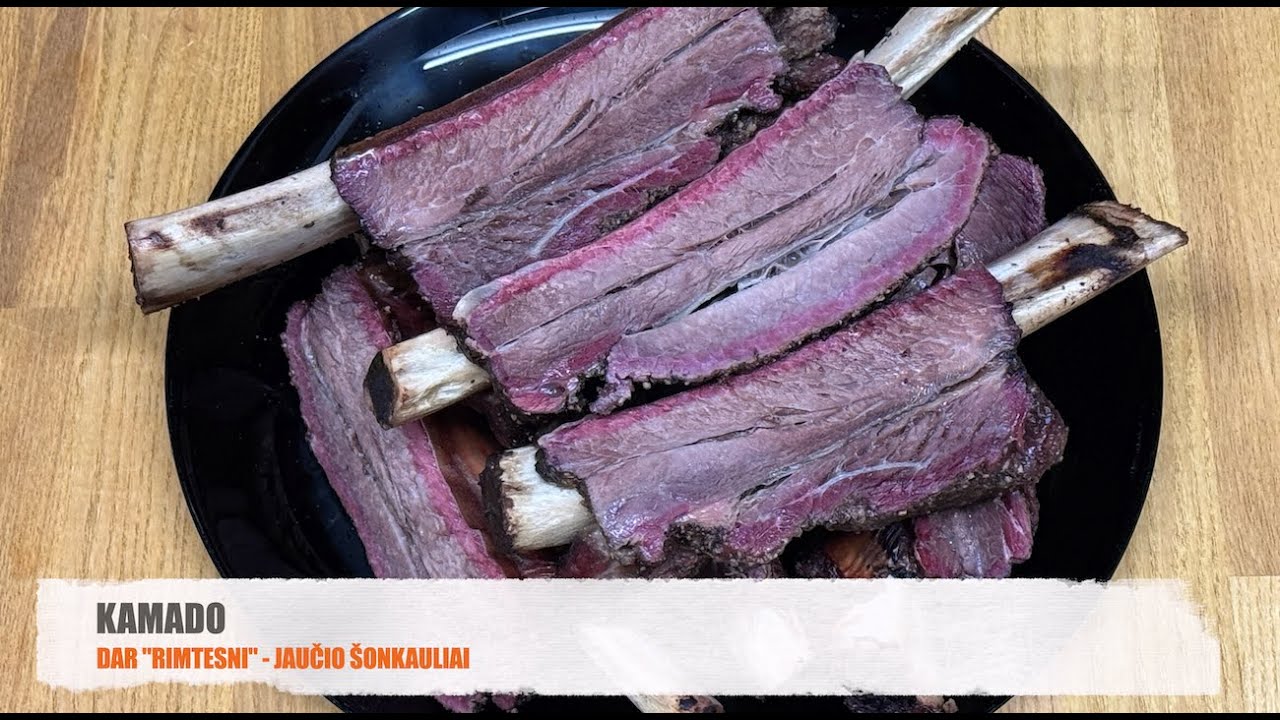 Kamado receptas: dar 