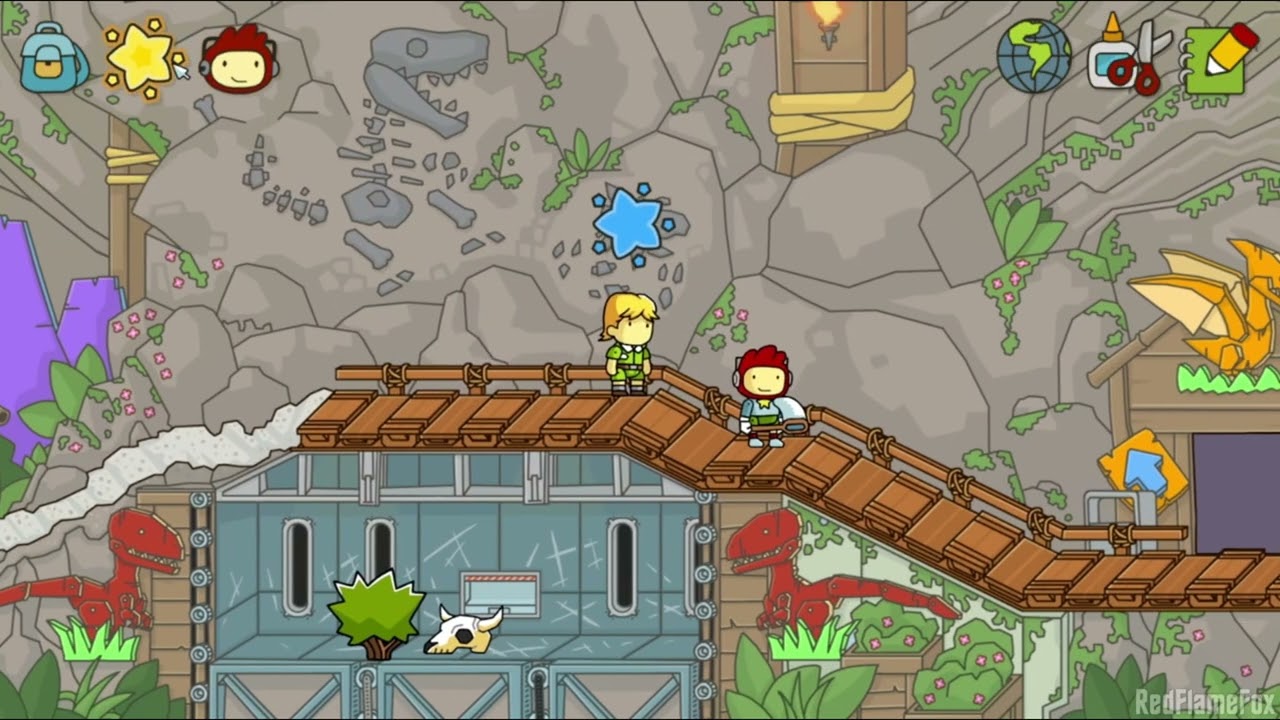 Scribblenauts Unlimited [ITA] - Parte 13: Il Parco dei Sauri