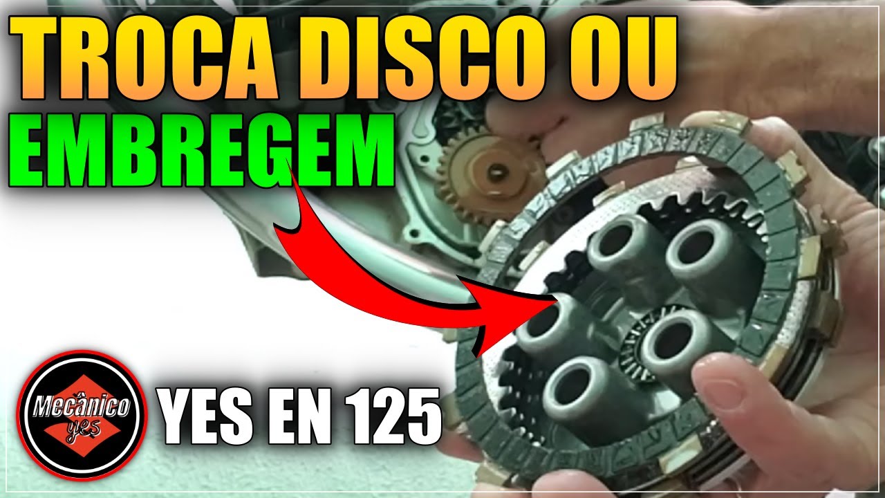 SUZUKI YES : COMO TROCAR A OS DISCOS OU EMBREAGEM COMPLETA