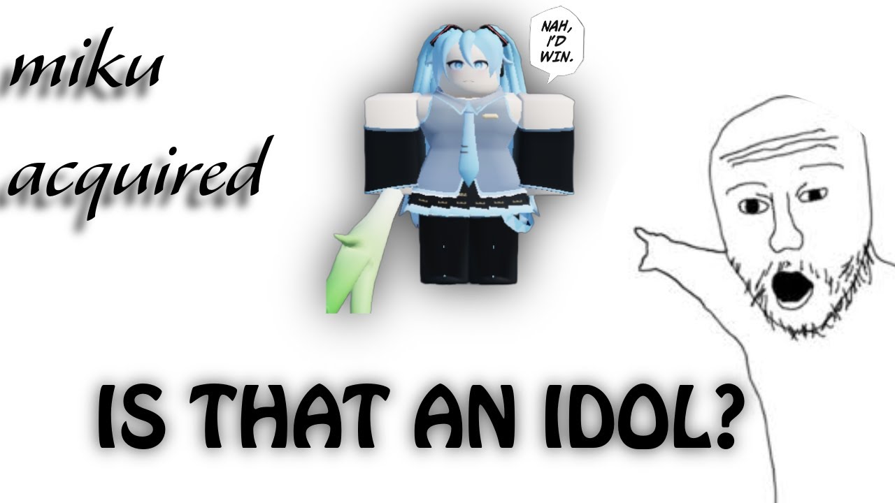Miku is finally in my inventory [skibi defense] (yeah, I just proved I got it)