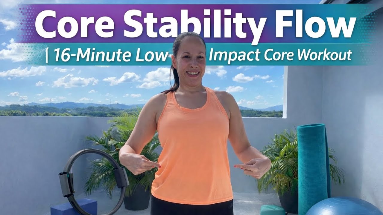Core Stability Flow | 15-Minute Low Impact Core Workout