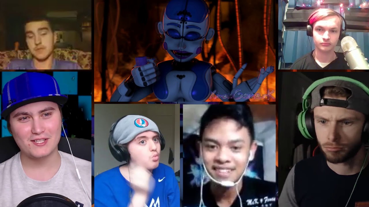 SFM/FNAF| The Doomed Destiny Of Spouse | Again - KIRA ft. Rachie [REACTION MASH-UP]#99