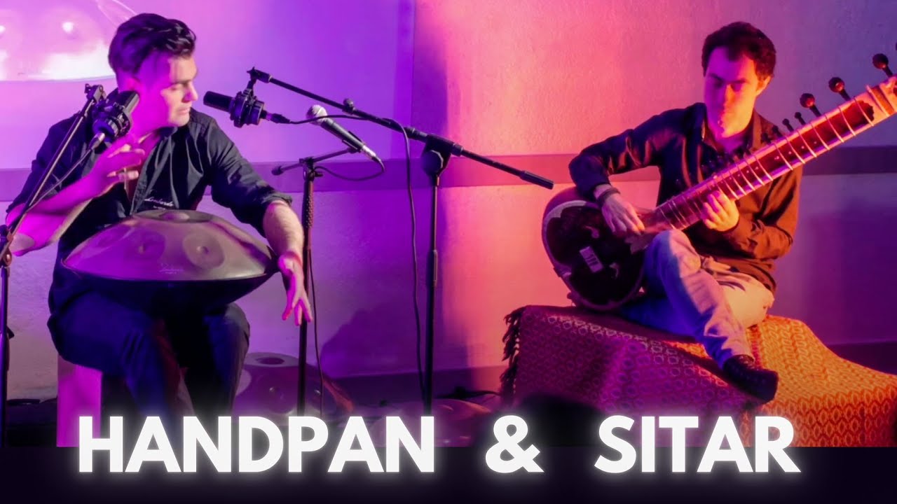 Handpan & Sitar - Live concert Improvisation - Loris Lombardo (Handpan) & Riccardo Di Gianni (Sitar)