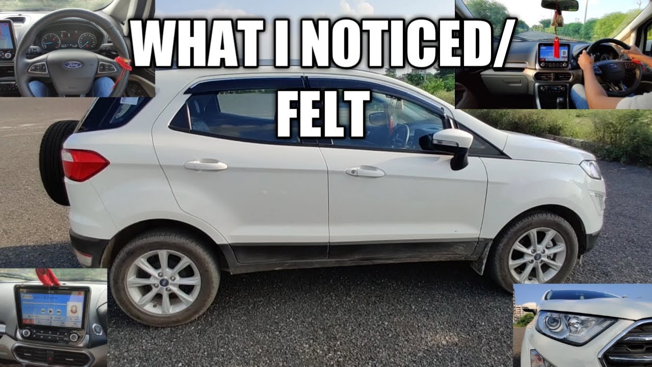 2020 Ford Ecosport Titanium Diesel (BS6) - features and drive review