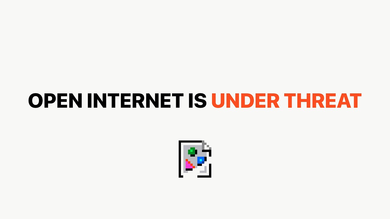 WE MIGHT LOSE THE OPEN INTERNET