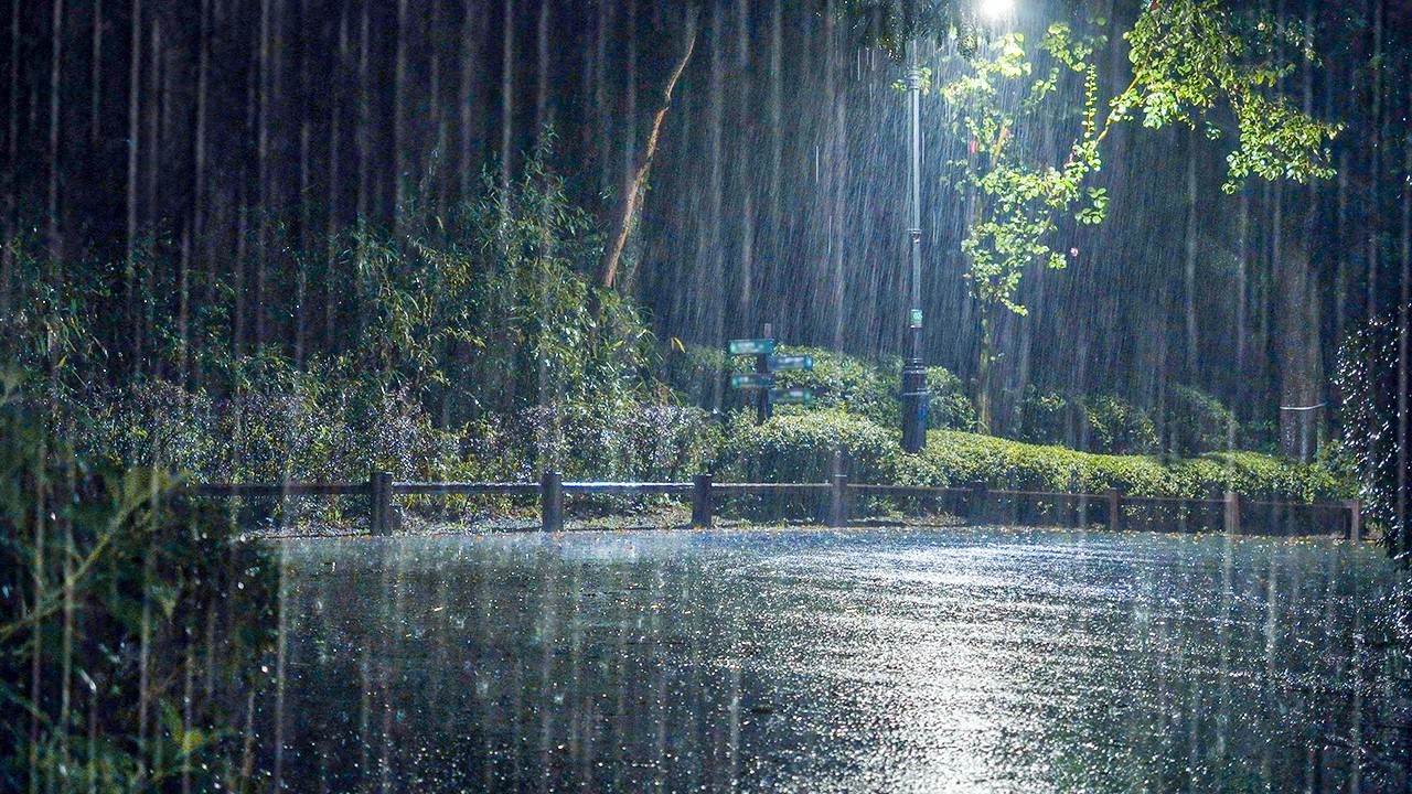 Rain Sounds for FAST Deep Sleep | Just Press Play and Sleep, Healing White Noise, Relax