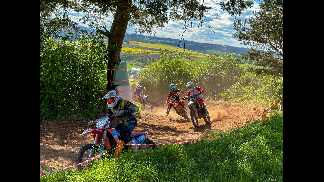 DMX Nationals ADAC-Motocross Moorgrund 2024 Action and Crashs