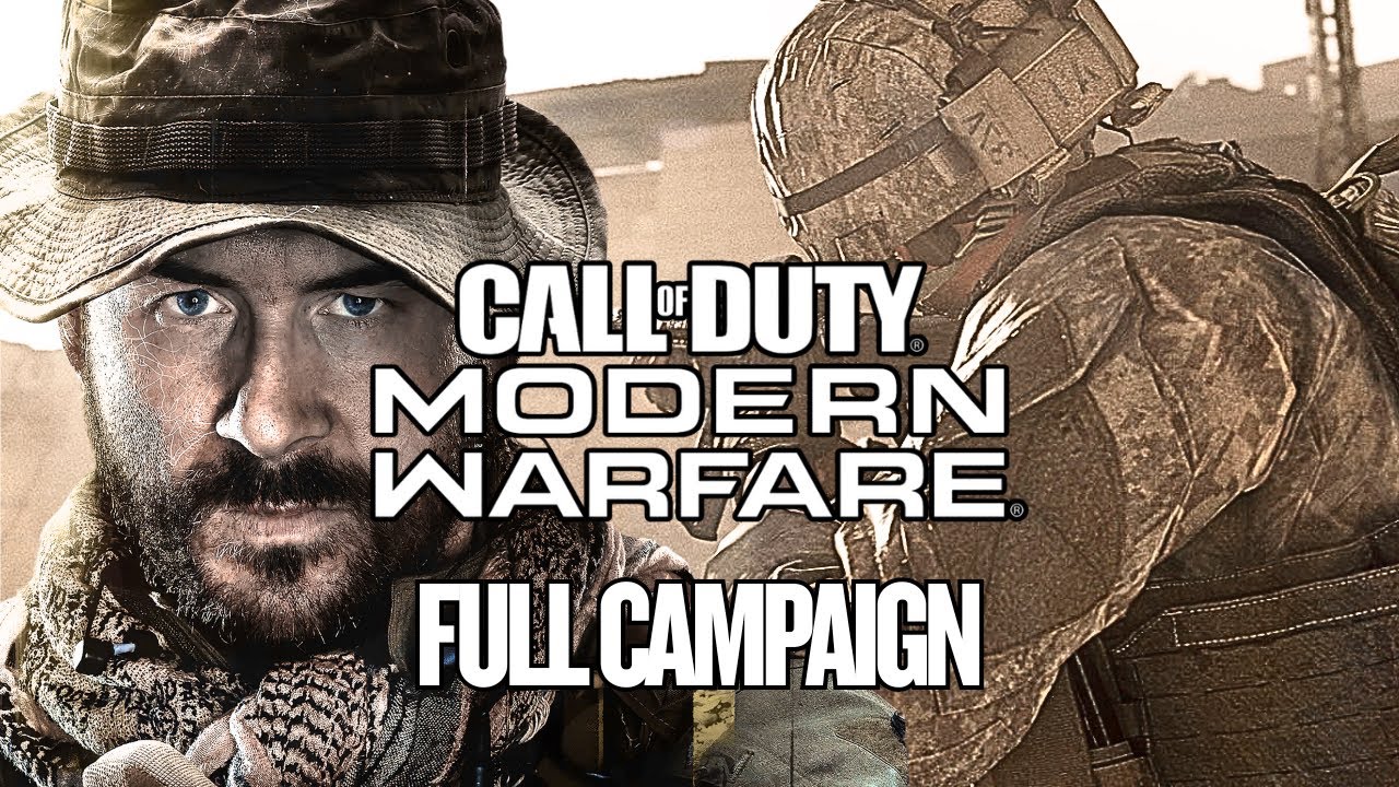 Playing CALL OF DUTY: MODERN WARFARE CAMPAIGN (1080p FULL GAME) | - Call Of Duty Modern Warfare